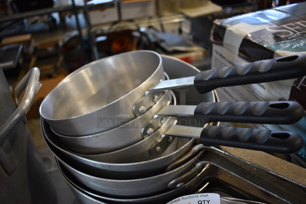 ALL ONE MONEY! Lot of 13 Various Sauce Pans. Includes 16x9x4.5 - Image 4 of 5