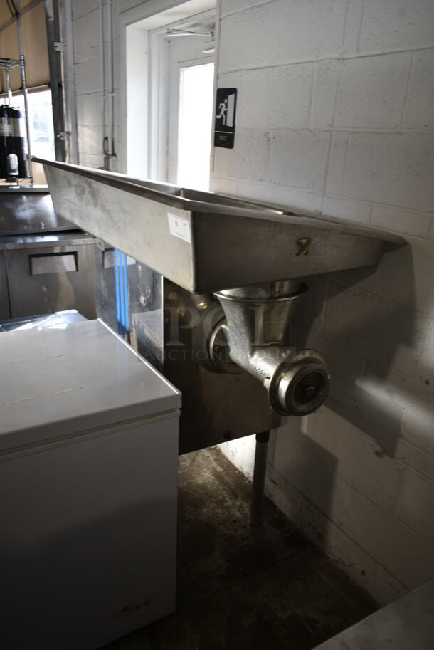 Biro 5 42 48 52 Stainless Steel Commercial Floor Style Meat Grinder. 200-240 Volts, 3 Phase. - Image 1 of 10