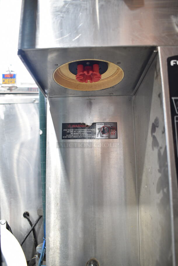 Fetco CBS-2032e Stainless Steel Commercial Countertop Coffee Machine w/ 2 Metal Brew Baskets. 120/208-240 Volts, 1 Phase.  - Image 3 of 5