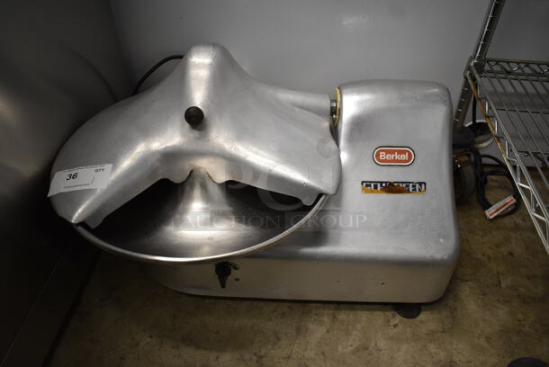 Berkel 181 Stainless Steel Commercial Countertop Buffalo Chopper w/ S Blade. 120 Volts, 1 Phase. Cannot Test Due To Cut Power Cord - Image 1 of 4