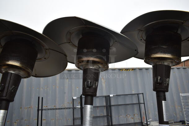 MainStays PG198H Metal Floor Style Propane Gas Powered Patio Heater. 40,000 BTU. - Image 2 of 7
