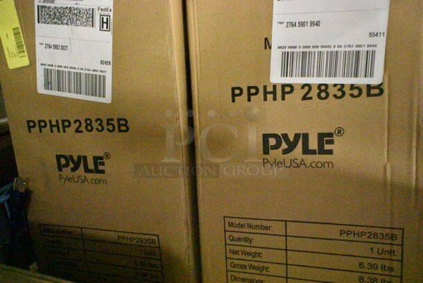 4 IN ORIGINAL BOX! Pyle PPHP2835B Portable Bluetooth PA Speaker System. 4 Times Your Bid!  - Image 4 of 7
