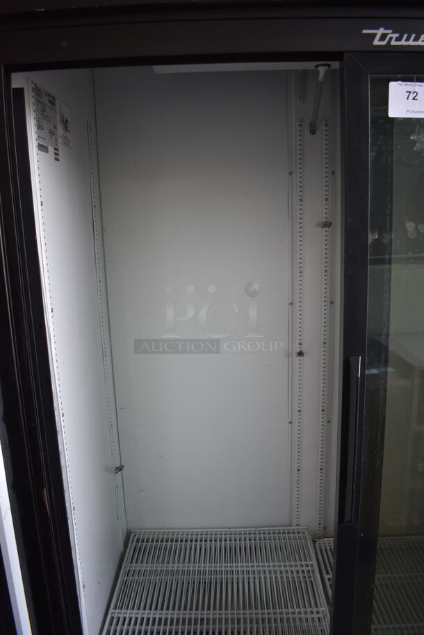 2016 True Model GDM-45-HC-LD Metal Commercial 2 Door Reach In Cooler Merchandiser w/ Poly Coated Racks. 115 Volts, 1 Phase. 51x30x79. Tested and Working! - Image 5 of 6
