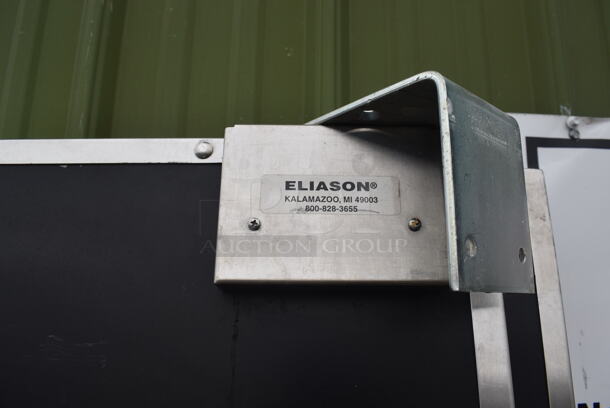 2 Eliason Metal Commercial Swinging Kitchen Doors. 23.5x4x83. 2 Times Your Bid! - Image 4 of 5