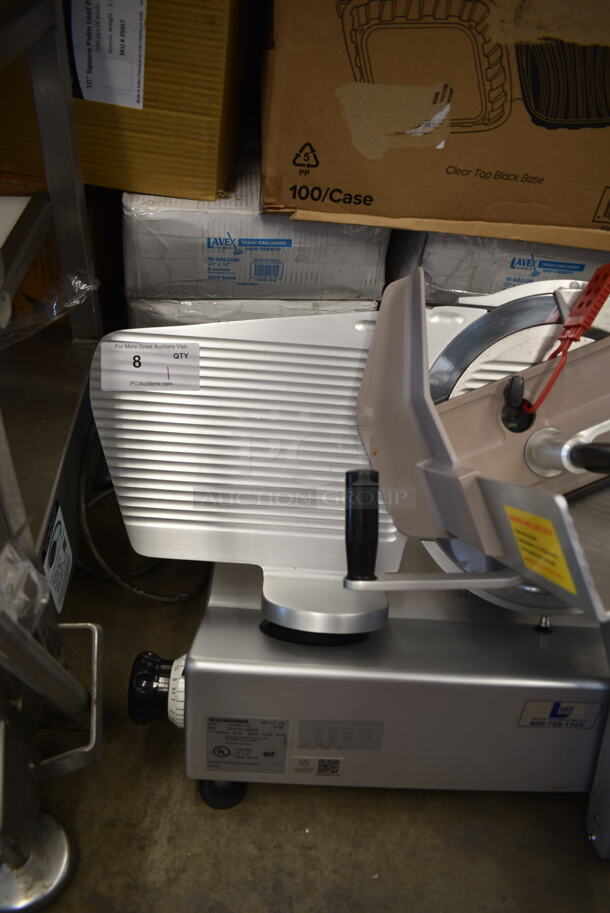 Bizerba SE 12 US Stainless Steel Commercial Countertop Meat Slicer. 120 Volts, 1 Phase. Tested and Working! - Image 3 of 8
