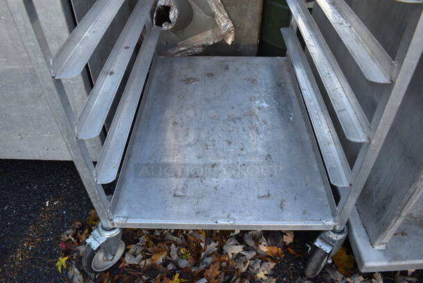 Metal Commercial Pan Transport Rack on Commercial Casters. 23x32x38 - Image 5 of 5