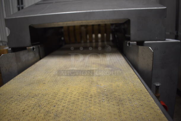 Townsend 9000 Stainless Steel Commercial Floor Style Automatic Membrane Skinner on Commercial Casters. 125-250 Volts, 1 Phase. 80x29x54 - Image 9 of 11