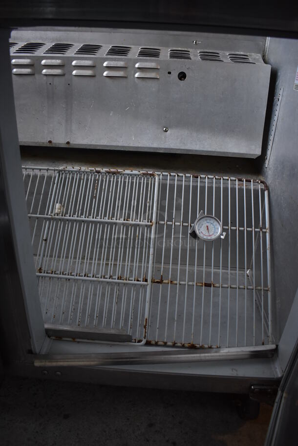 Continental SW72-30M Stainless Steel Commercial Prep Table on Commercial Casters. 115 Volts, 1 Phase. 72x34x37. Tested and Working! - Image 11 of 11