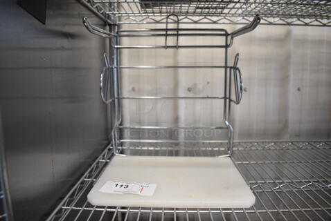 Metal Shopping Bag Holder. 12x11x15