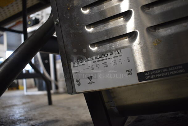 Hatco TQ-400 Stainless Steel Commercial Countertop Toast Qwik Conveyor Toaster Oven. 120 Volts, 1 Phase. Tested and Working! - Image 7 of 7