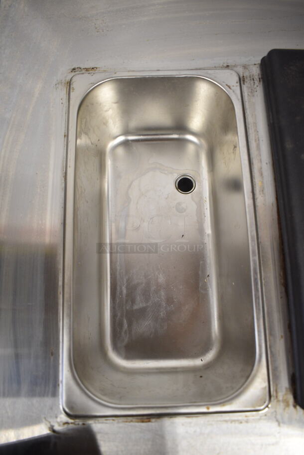 2020 MQ-L20ANZ Stainless Steel Commercial Countertop 2 Flavor w/ Twist Soft Serve Ice Cream Machine. 220 Volts.  - Image 5 of 8