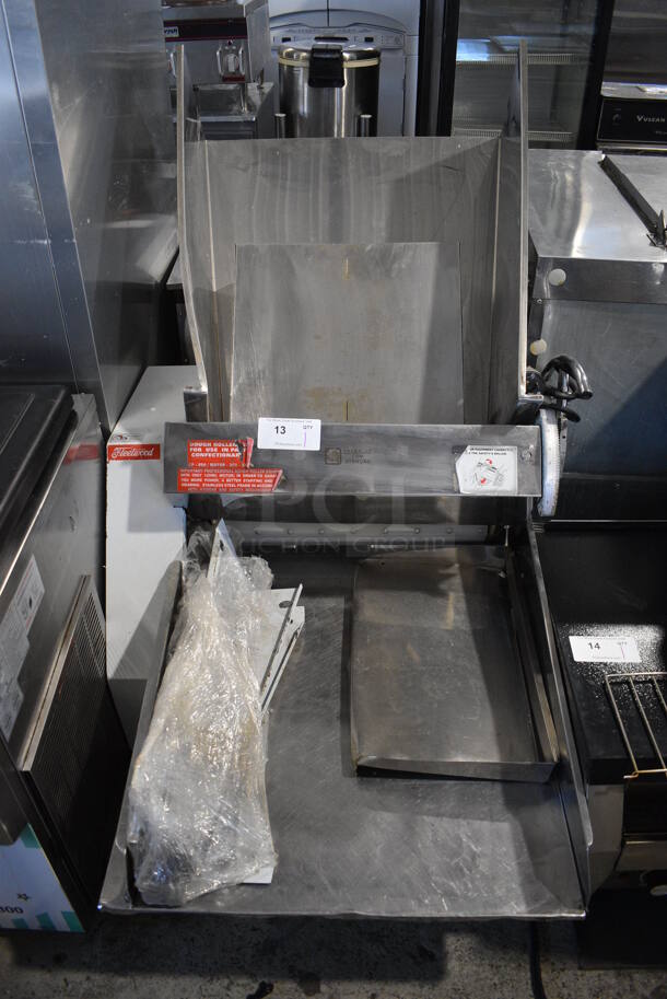 Fleetwood Metal Commercial Countertop Dough Roller Sheeter. 208-220 Volts, 1 Phase. 32x50x47