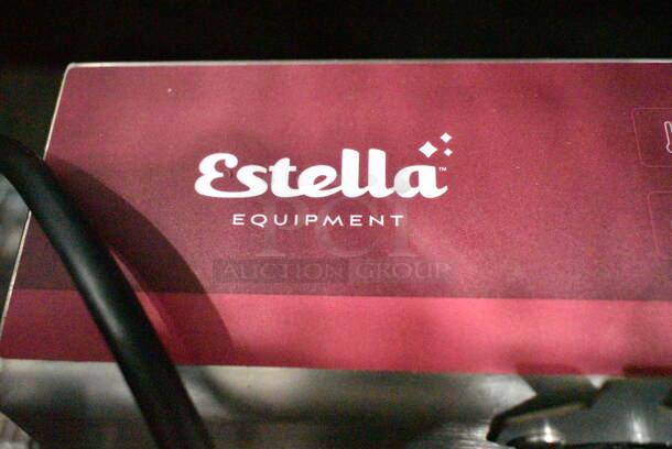 BRAND NEW SCRATCH AND DENT! 2023 Estella 348WBMX2A Double Belgian Waffle Maker. 120 Volts, 1 Phase. Tested and Working! - Image 3 of 6