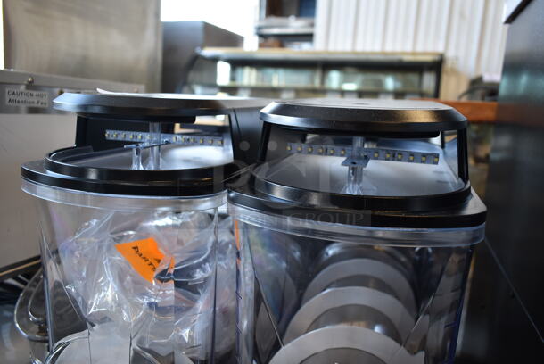 BRAND NEW SCRATCH AND DENT! 2023 Bunn ULTRA NX Stainless Steel Commercial Countertop 2 Hopper Slushie Machine. 120 Volts, 1 Phase. Tested and Working! - Image 6 of 8