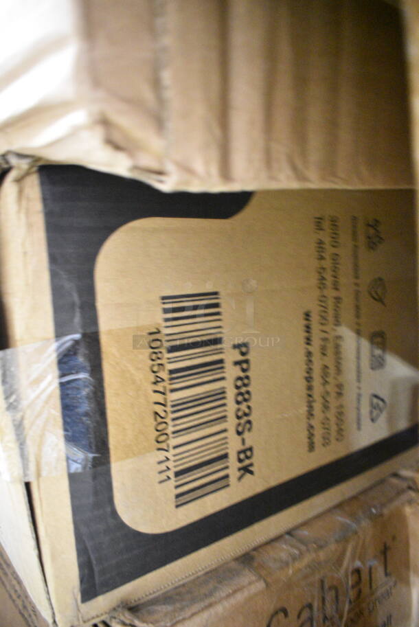 PALLET LOT of 30 BRAND NEW Boxes Including Cambro 12FSP148 Containers, 795PTOKFT8 Microwavable Folded Paper #8 Take-Out Container 6" x 4 5/8" x 2 1/2", 2 Box 500CC16 Choice Clear PET Customizable Plastic Cold Cup - 16 oz. - 1000/Case, 500CC9 Choice 9 oz. Clear PET Customizable Plastic Squat Cold Cup - 1000/Case, 433WHT006 Choice Extra Large Size Grey "Thank You" Medium-Duty Plastic T-Shirt Bag - 450/Case, Dart Clear Straw Slotted Lid, Choice Herringbone Kitchen Towels, 394345L Noble NexGen Powder-Free Disposable Black Hybrid 3 Mil Thick Gloves - Large - 1000/Case, 2 Box 128HD8COMBO ChoiceHD 8 oz. Microwavable Translucent Plastic Deli Container and Lid Combo Pack - 240/Case, 50016C Choice 16 oz. Coffee Print Poly Paper Hot Cup - 1000/Case, 12798 Pacific Blue Dispenser. 30 Times Your Bid!  - Image 3 of 12