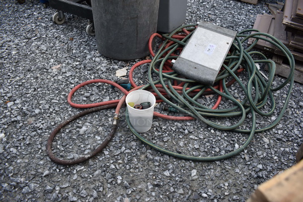 ALL ONE MONEY! Lot of 2 Hoses and Metal Piece - Image 5 of 7