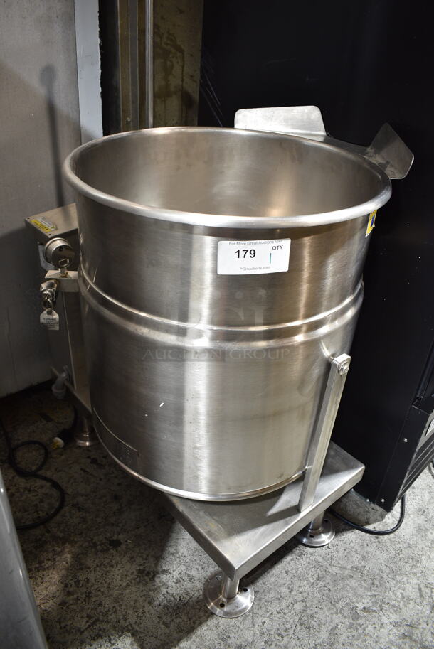 2019 Cleveland KET-20-T Stainless Steel Commercial Electric Powered 20 Gallon Steam Kettle Tilting Kettle. 208/240 Volts, 3 Phase. - Image 2 of 11