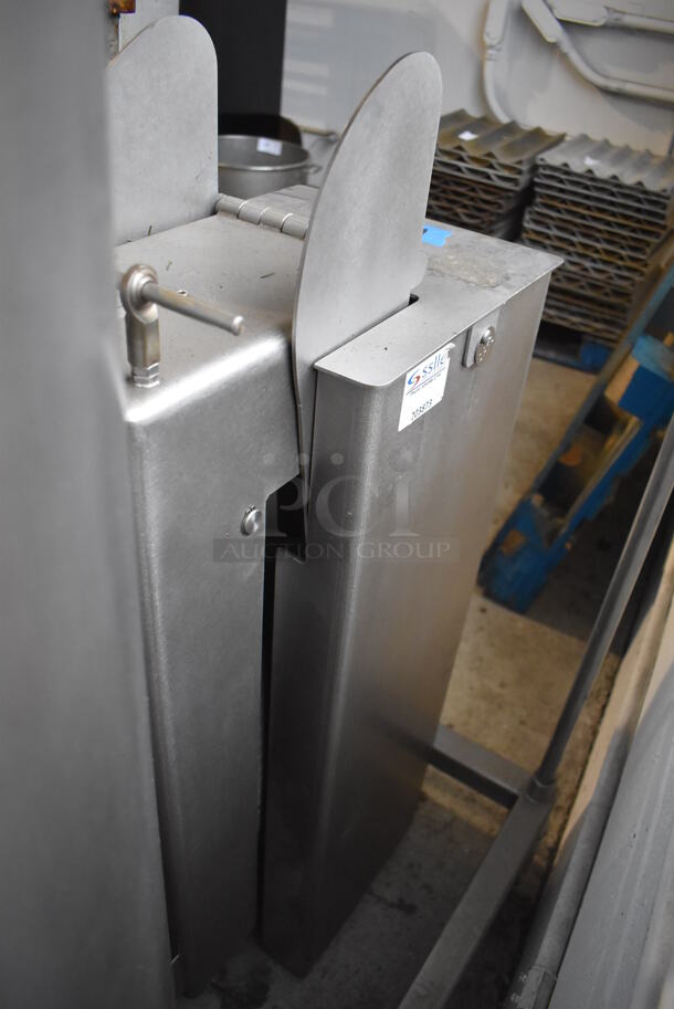 EHS Solutions LLC DM505-EX Stainless Steel Commercial Floor Style Drum Tilt Tipper Carrier Manipulator / Hydraulic Dispenser. 27.5x37x56 - Image 6 of 6