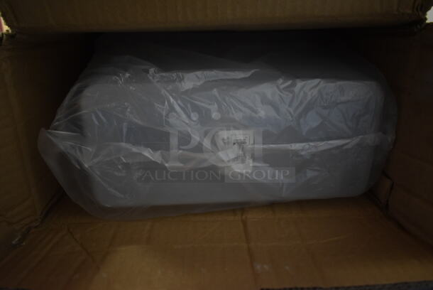 5 Boxes of 12 BRAND NEW! Vigor 247FP138PP 1/3 Size 8" Deep Translucent Polypropylene Food Pan. 5 Times Your Bid! - Image 4 of 4