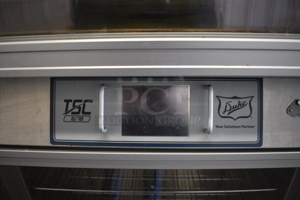 Duke Model TSC-8/18 Stainless Steel Commercial Electric Powered Oven Proofer on Commercial Casters. 208 Volts, 3 Phase. 37.5x30.5x76 - Image 5 of 7