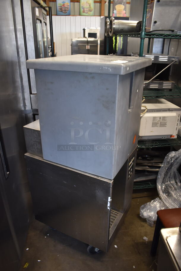 2011 Frymaster BKSBDSS Commercial Stainless Steel French Fry Dispenser Fryer On Commercial Casters. 120V Tested and Working! - Image 2 of 5