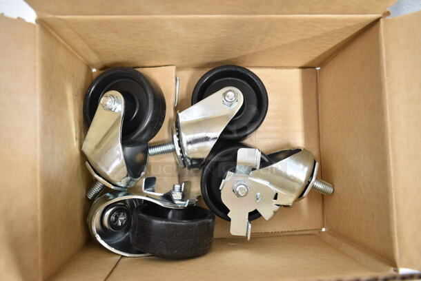 BRAND NEW! 2020 True TSSU-48-12D-2-HC  Stainless Steel Commercial Sandwich Salad Prep Table Bain Marie on Commercial Casters. 115 Volts, 1 Phase. Tested and Working! - Image 11 of 12