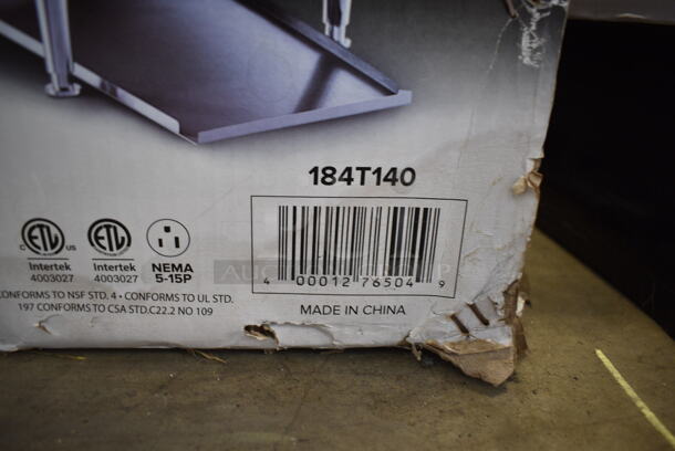 BRAND NEW SCRATCH AND DENT! Avantco 184T140 Stainless Steel Commercial 10" Wide Conveyor Toaster with 3" Opening. 300 Slices per Hour. 120 Volts, 1 Phase. Tested and Working! - Image 4 of 4