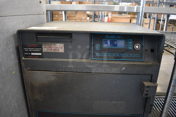 NKL AuditLok Black Metal Single Compartment Safe. Does Not Come w/ Combination. 20x19x32 - Image 3 of 4