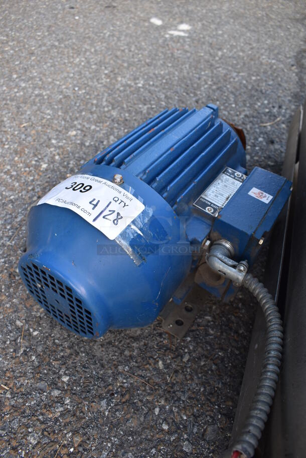 Metal Induction Motor. 208-230 Volts, 1 Phase. - Image 5 of 5