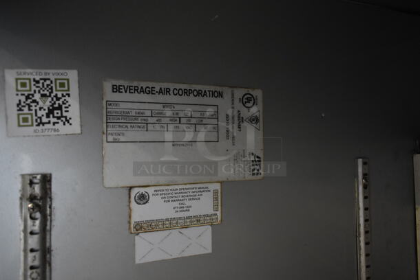 Beverage Air WTF27A Stainless Steel Commercial Single Door Undercounter Freezer on Commercial Casters. 115 Volts, 1 Phase. Tested and Working! - Image 5 of 5
