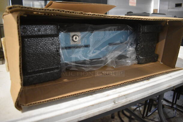 BRAND NEW IN BOX! Metal Cash Drawer w/ Stainless Steel Face. 16x17x5 - Image 3 of 4