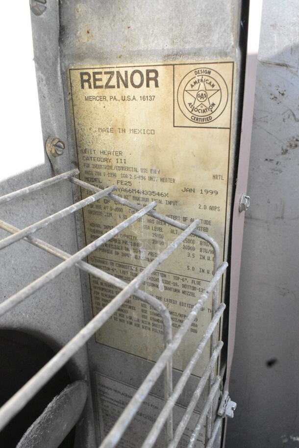 Reznor FE25 Metal Heater.  - Image 4 of 4