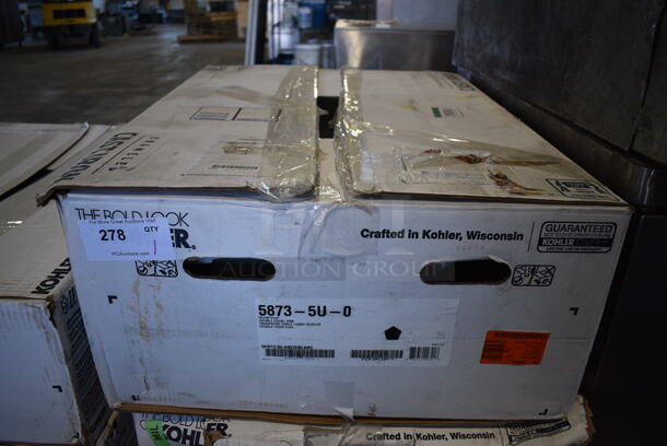 BRAND NEW IN BOX! Kohler 5873-5U-0 Deerfield Double Equal Drop In Sink. 33x22x9. Bays 14.5x16.5x9 - Image 7 of 7