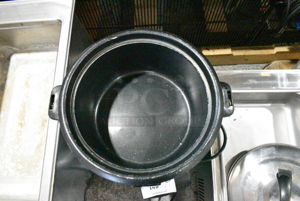 Avantco 177RCB46 Metal Countertop 46 Cup Rice Cooker. 120 Volts, 1 Phase. Tested and Working! - Image 4 of 7