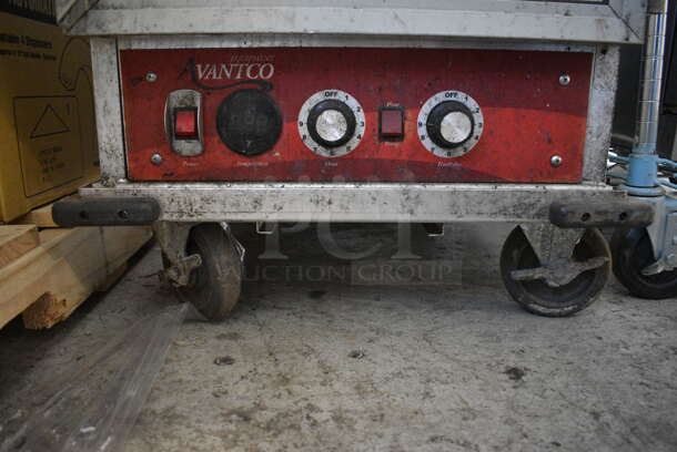 Avantco Metal Commercial Single Door Reach In Warming Cabinet on Commercial Casters. 21x33x67. Cannot Test - Unit Was Previously Hardwired - Image 5 of 5