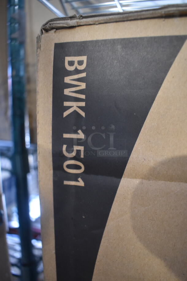 BRAND NEW IN BOX! Boardwalk Black Poly Wall Mount Paper Towel Dispenser. - Image 4 of 4