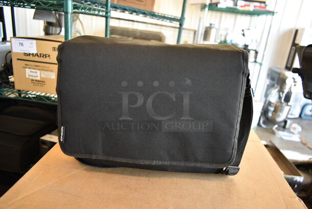 Epson EMP-X3 Projector in Bag. 100-240 Volts, 1 Phase.  - Image 9 of 10