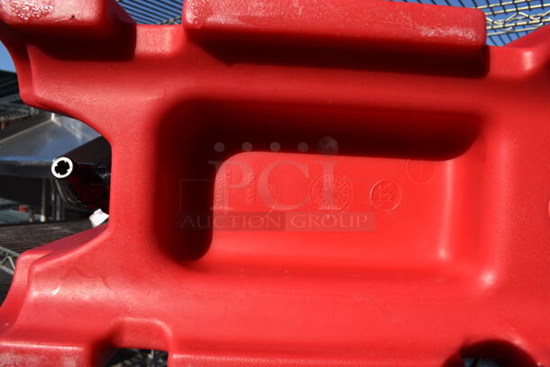 2 Cambro 500LCD Red Poly Insulated Beverage Holder Dispensers. 9x16.5x24. 2 Times Your Bid! - Image 7 of 12