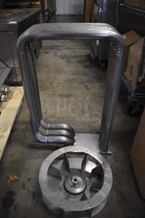 Box of Blodgett Parts Including 54791 Burner and 55303 Blower Wheel Key. - Image 4 of 8