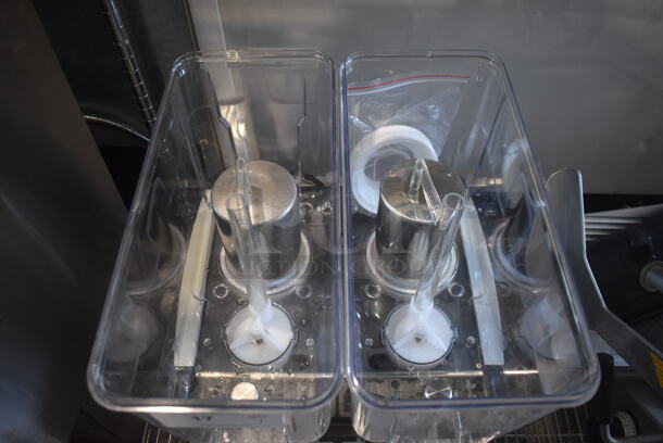 Coldline Royal-2P Commercial Electric Countertop 2 Bowl Juice Dispenser. 120V. Tested and Working! - Image 4 of 6