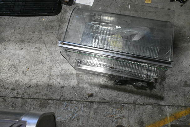 KoolMore HDC-1.5C Metal Countertop Heated Display Case Merchandiser. 110-120 Volts, 1 Phase. Tested and Working! - Image 10 of 10