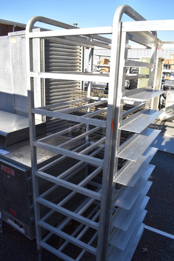 Metal Commercial Pan Transport Rack on Commercial Casters. 20.5x27x67 - Image 3 of 3
