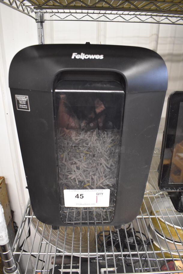 Fellowes Metal Paper Shredder. 12x9x17.5 - Image 1 of 4