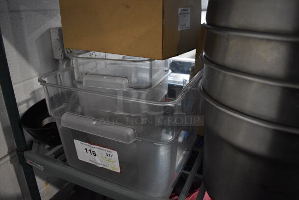 ALL ONE MONEY! Tier Lot of Various Items Including Metal Bins and Wooden Crates! - Image 4 of 5