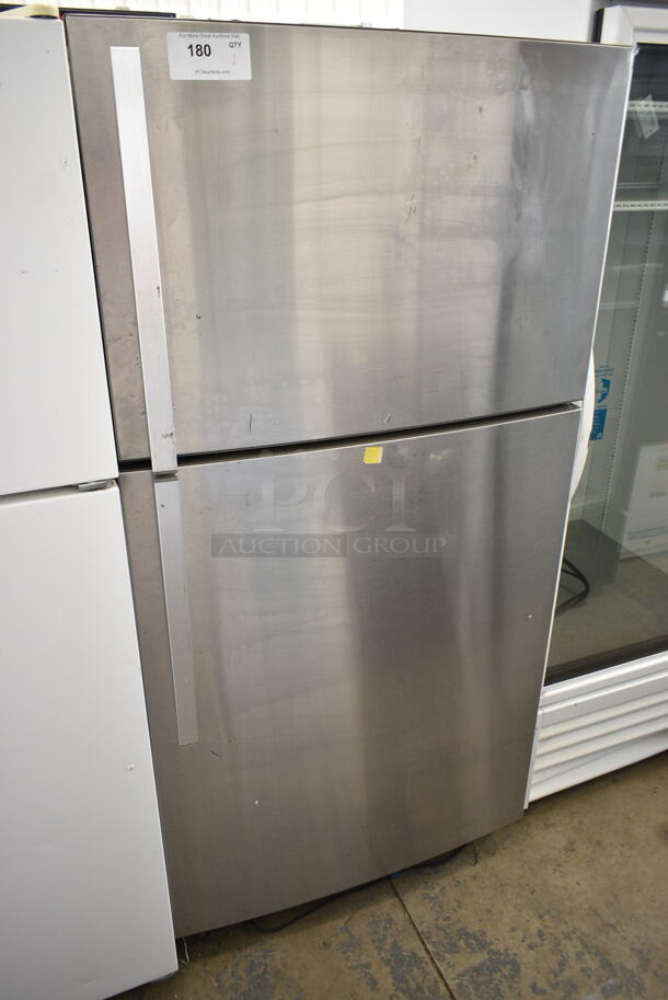Whirlpool WRT511SZDM00 Metal Cooler Freezer Combo Unit. 115 Volts, 1 Phase. Tested and Working! - Image 1 of 6
