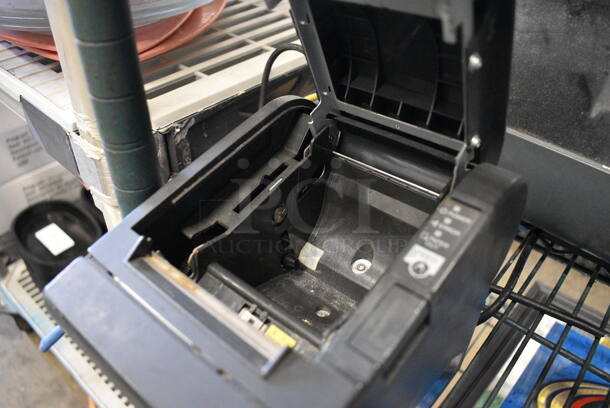 ALL ONE MONEY! Lot of Micros 15" POS Monitor and Receipt Printer - Image 3 of 4