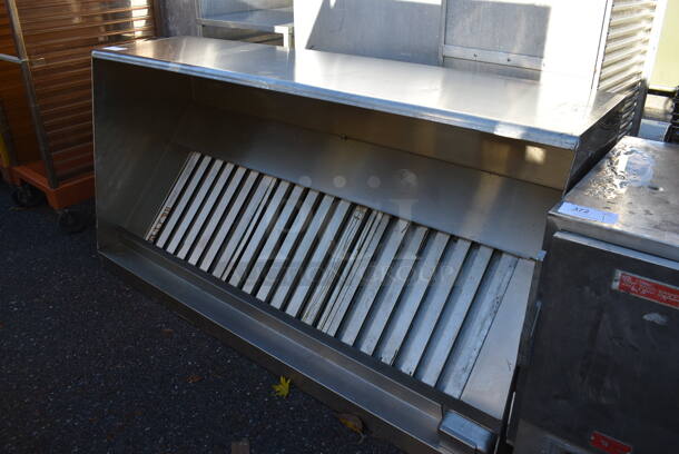 6' Stainless Steel Commercial Grease Hood w/ Filters. 72x24x36 - Image 2 of 5
