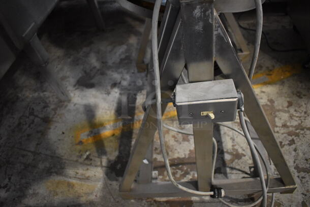 Stainless Steel Commercial Floor Style Chicken Breader on Commercial Casters. 115/230 Volts, 1 Phase. - Image 7 of 7