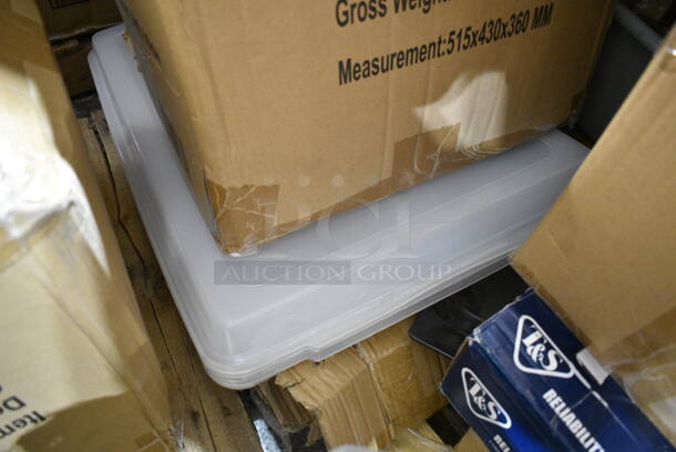 PALLET LOT of 32 BRAND NEW Items/Boxes Including Winco MPB-36 Mop Bucket, HPFK08165 Cleveland Element Kit, HP0811066K Cres Cor 0811 066 K Element Kit, HP2SK2372900 Cleveland SK2372900 Element, Outer, 208V, 6Kw, Sel/Sem-40T, HPSK2372903 Cleveland SSK24571-2 Elmt; Side 6kw@380v Sel/M40tr, HP109142 Cleveland 109142 Timer;Programmable;1sce, 61460014901 Pitco 60014901 T-Stat, Elec Kx 200-374F, HPFK22193 Cleveland FK22193 Kt-Vlv,Sld 3/4x 3/4,120v,60 Hz, 119P890563 Pitco P8905-63 Gas Valve, HP37493480 Imperial 37493-480 Heating Element 480V, Winco EWP-2 Full Size Water Pan w/ Adjustable Temperature Control, C-DPF1, 760BB12 Carnival King 12 oz. Clear Plastic Banana Split Boat - 500/Case, K2034 Paper Tape Rolls, T&S B-0230-LN Wall Mounted Pantry Faucet Base with 8" Adjustable Centers and Eterna Cartridges, 712JTDISPSS Lavex Stainless Steel Jumbo Single-Roll Toilet Tissue Dispenser, HP37491 Imperial 37491 Element, F-KS-S510 10 PC SS Kitchen Utensils, Winco MPB-36 Mop Bucket, 40AJS012HW JackStack Wall-Mounted Plate Rack Holds 12 Plates JS012HW, Waring 35x26 Roaster Pan, Winco C-CPF1 Flip Cover, Poly Condiment Bottles. 32 Times Your Bid! - Image 2 of 12