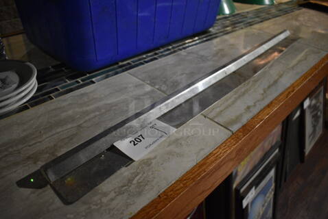 Metal Order Holder Rod. 36". (bar)